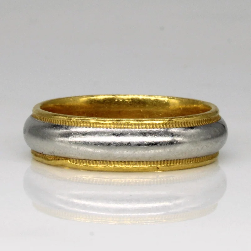 Dazzle With Discounts – Shop Jewelry On Sale 24k Yellow Gold & Platinum Band | SZ 9.25 | Dazzle With Discounts – Shop Jewelry On Sale 24k Yellow Gold & Platinum Band | SZ 9.25 |