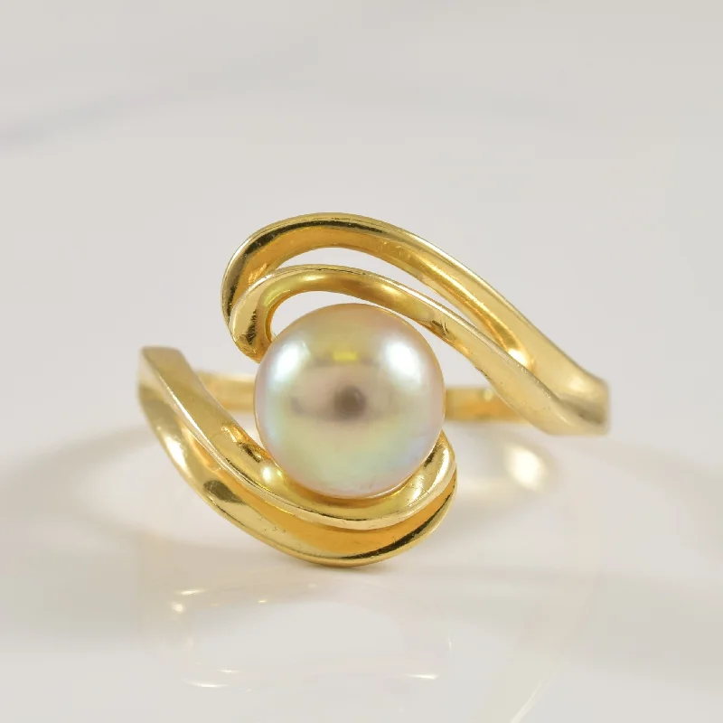 Huge Savings On Timeless Jewelry Collections Golden Pearl Bypass Ring | 2.50ct | SZ 6.5 | Huge Savings On Timeless Jewelry Collections Golden Pearl Bypass Ring | 2.50ct | SZ 6.5 |