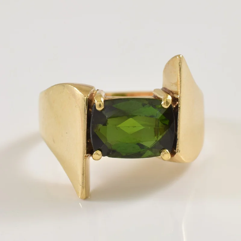 Shop Dazzling Jewelry At The Best Prices Green Tourmaline Bypass Ring | 3.00ct | SZ 8.5 | Shop Dazzling Jewelry At The Best Prices Green Tourmaline Bypass Ring | 3.00ct | SZ 8.5 |