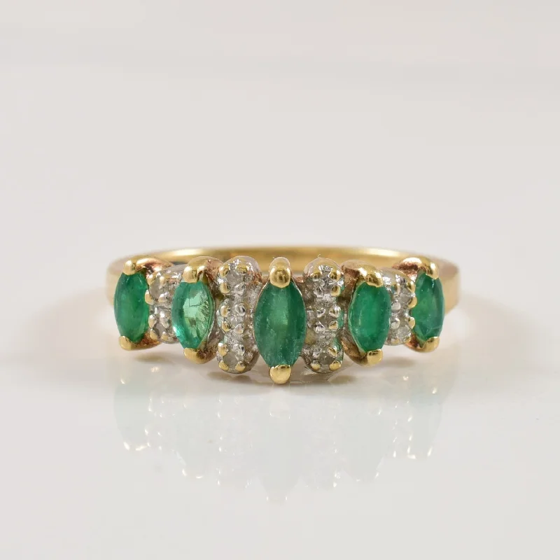 Jewelry Flash Sale – Stylish Designs At Unbeatable Rates High Set Emerald & Diamond Ring | 0.25ctw, 0.05ctw | SZ 5.5 | Jewelry Flash Sale – Stylish Designs At Unbeatable Rates High Set Emerald & Diamond Ring | 0.25ctw, 0.05ctw | SZ 5.5 |
