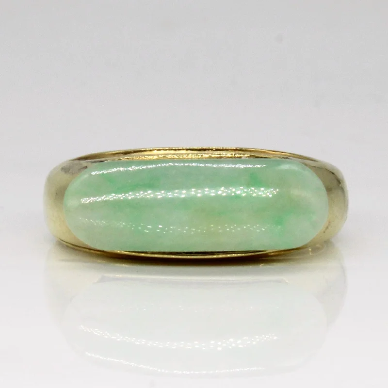 Premium Diamond Jewelry For Unforgettable Moments Jadeite Cocktail Ring | 3.60ct | SZ 7.75 | Premium Diamond Jewelry For Unforgettable Moments Jadeite Cocktail Ring | 3.60ct | SZ 7.75 |