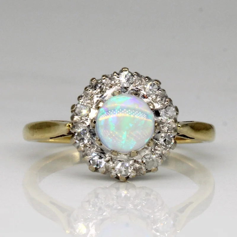 Exclusive Jewelry Bundles At Discounted Rates Opal & Diamond Cocktail Ring | 0.40ct, 0.13ctw | SZ 5.5 | Exclusive Jewelry Bundles At Discounted Rates Opal & Diamond Cocktail Ring | 0.40ct, 0.13ctw | SZ 5.5 |