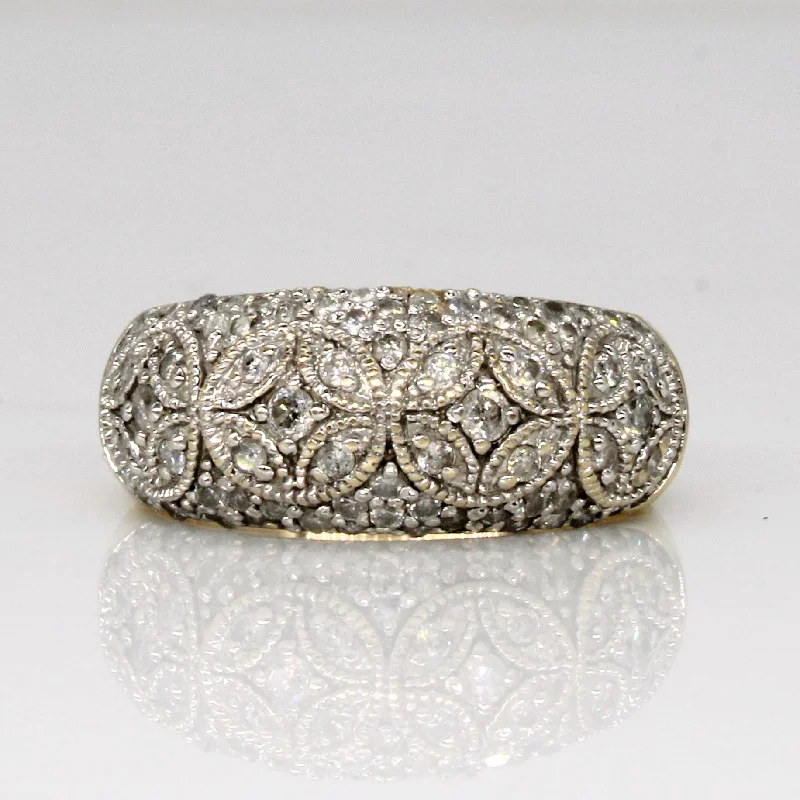Buy More, Save More On Stunning Jewelry Designs Ornate Diamond Ring | 0.87ctw | SZ 8.5 | Buy More, Save More On Stunning Jewelry Designs Ornate Diamond Ring | 0.87ctw | SZ 8.5 |