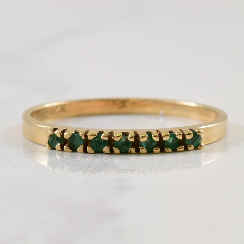 Don't Miss Out On Jaw-Dropping Jewelry Discounts Pave Set Emerald Ring | 0.07ctw | SZ 7 | Don't Miss Out On Jaw-Dropping Jewelry Discounts Pave Set Emerald Ring | 0.07ctw | SZ 7 |