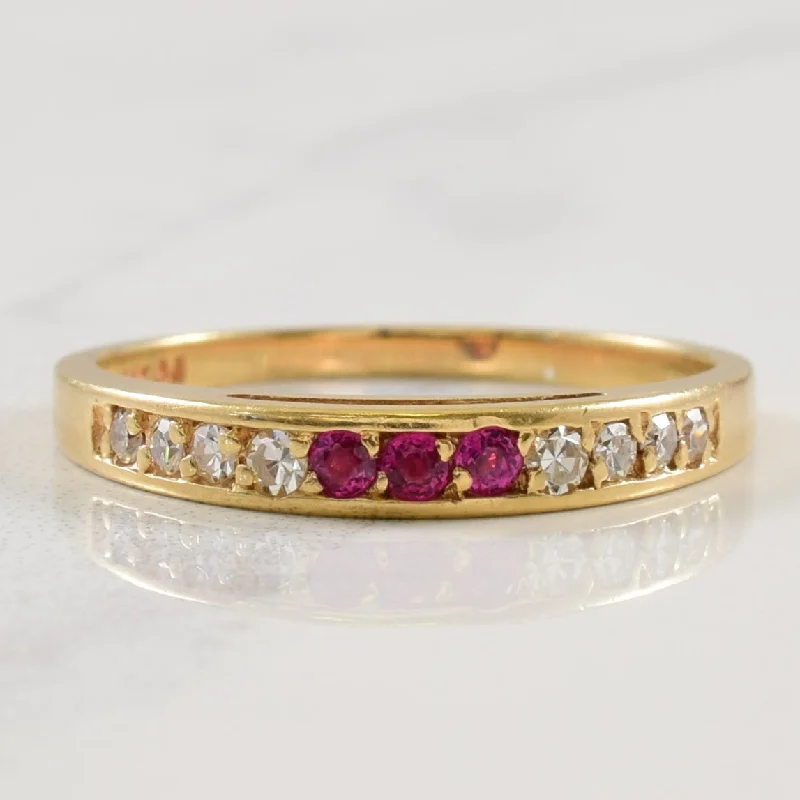 Your Dream Jewelry At Dream Prices Pave Set Ruby & Diamond Ring | 0.09ctw, 0.10ctw | SZ 6 | Your Dream Jewelry At Dream Prices Pave Set Ruby & Diamond Ring | 0.09ctw, 0.10ctw | SZ 6 |