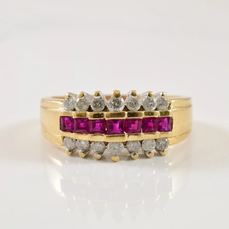 Premium Diamond Jewelry At Once-In-A-Lifetime Discounts Ruby & Diamond Ring | 0.30ctw, 0.30ctw | SZ 6.5 | Premium Diamond Jewelry At Once-In-A-Lifetime Discounts Ruby & Diamond Ring | 0.30ctw, 0.30ctw | SZ 6.5 |