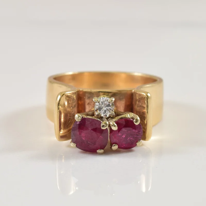 Unlock Unbeatable Jewelry Deals Before They’Re Gone Ruby & Diamond Ring | 1.50ctw, 0.06ct | SZ 5 | Unlock Unbeatable Jewelry Deals Before They’Re Gone Ruby & Diamond Ring | 1.50ctw, 0.06ct | SZ 5 |