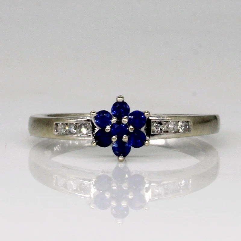 Save On Luxury Jewelry Pieces – Limited-Time Offers Sapphire & Diamond Ring | 0.14ctw, 0.06ctw | SZ 7 | Save On Luxury Jewelry Pieces – Limited-Time Offers Sapphire & Diamond Ring | 0.14ctw, 0.06ctw | SZ 7 |