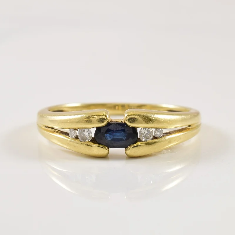 Fashion-Forward Jewelry At Exclusive Discounts Sapphire & Diamond Ring | 0.25ct, 0.07ctw | SZ 6.5 | Fashion-Forward Jewelry At Exclusive Discounts Sapphire & Diamond Ring | 0.25ct, 0.07ctw | SZ 6.5 |