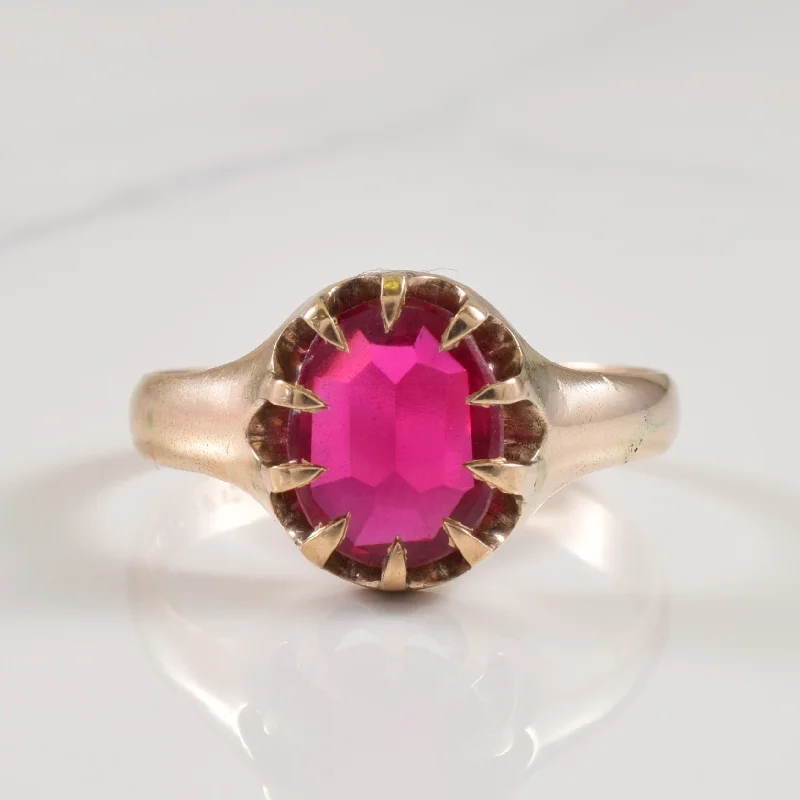 Get Your Favorite Jewelry At The Best Price Synthetic Ruby Ring | 2.50ct | SZ 10.5 | Get Your Favorite Jewelry At The Best Price Synthetic Ruby Ring | 2.50ct | SZ 10.5 |