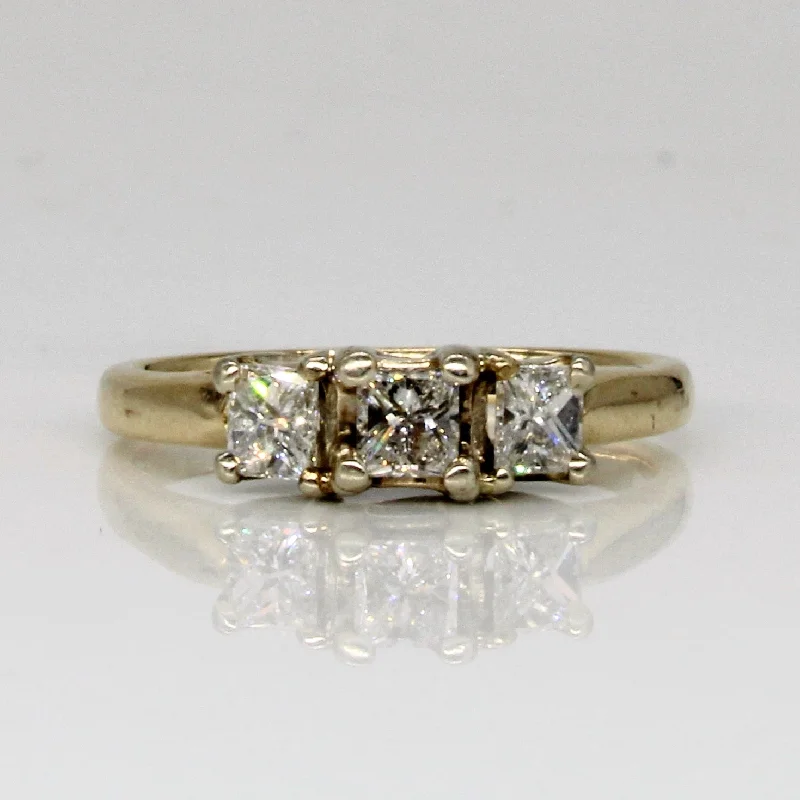 Affordable Glamour – Premium Jewelry At Special Prices Three Stone Diamond Ring | 0.50ctw | SZ 5.75 | Affordable Glamour – Premium Jewelry At Special Prices Three Stone Diamond Ring | 0.50ctw | SZ 5.75 |