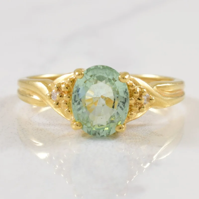 Exclusive Jewelry Markdowns – Limited-Time Offer Tourmaline & Diamond Crossover Ring | 1.25ct, 0.02ctw | SZ 7 | Exclusive Jewelry Markdowns – Limited-Time Offer Tourmaline & Diamond Crossover Ring | 1.25ct, 0.02ctw | SZ 7 |