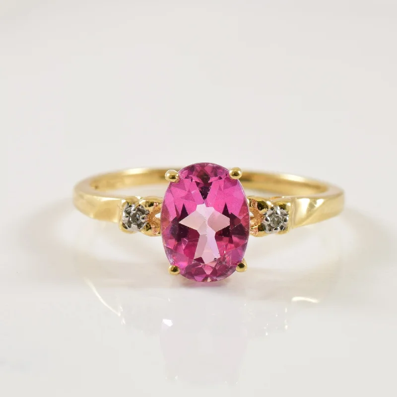 Unmissable Deals On Handmade Jewelry Collections Treated Topaz & Diamond Ring | 1.30ct, 0.01ctw | SZ 7.25 | Unmissable Deals On Handmade Jewelry Collections Treated Topaz & Diamond Ring | 1.30ct, 0.01ctw | SZ 7.25 |