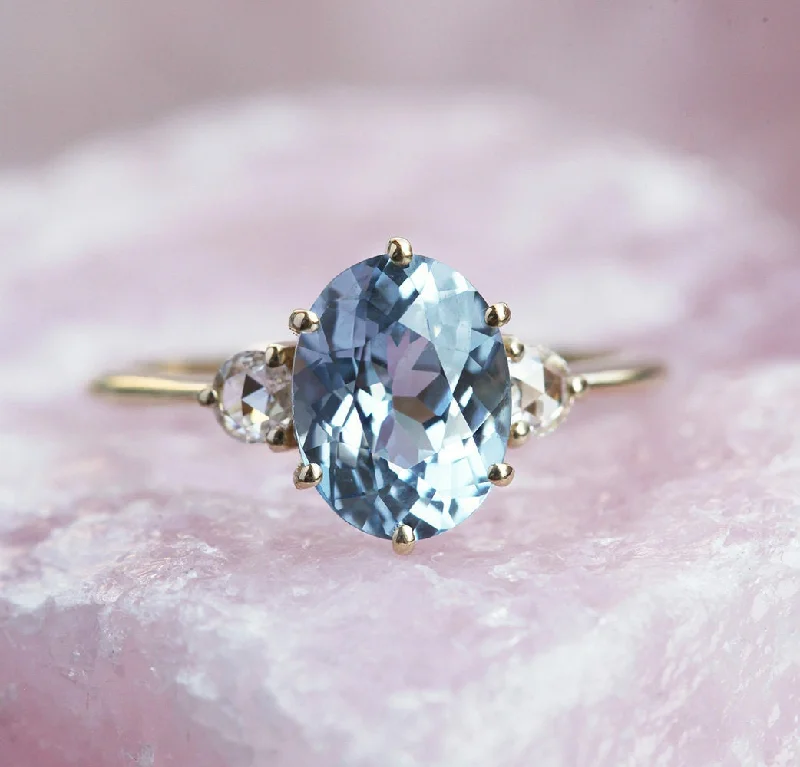 Get Ready To Sparkle – Special Jewelry Discounts Bluish Sapphire Engagement Ring, Three Stone Sapphire Ring, Oval Sapphire Ring, Blue Engagement Ring Get Ready To Sparkle – Special Jewelry Discounts Bluish Sapphire Engagement Ring, Three Stone Sapphire Ring, Oval Sapphire Ring, Blue Engagement Ring