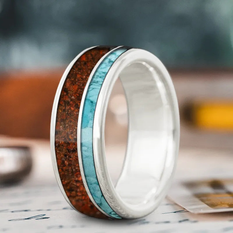 Stunning Statement Jewelry, Unbeatable Discounts Custom Design - 2-Inlay Offset Ring Ydb99Sq0fzd5rA9FEmgPtzCZ Stunning Statement Jewelry, Unbeatable Discounts Custom Design - 2-Inlay Offset Ring Ydb99Sq0fzd5rA9FEmgPtzCZ