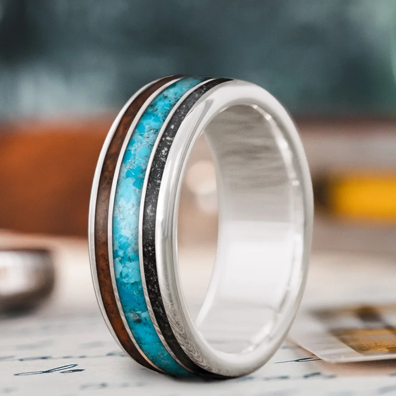 Once-A-Year Jewelry Sale – Grab Your Favorites Now Custom Design - 3-Inlay Wide Center 3JXsJ67_Y3JXrcyhp7DkkXUl