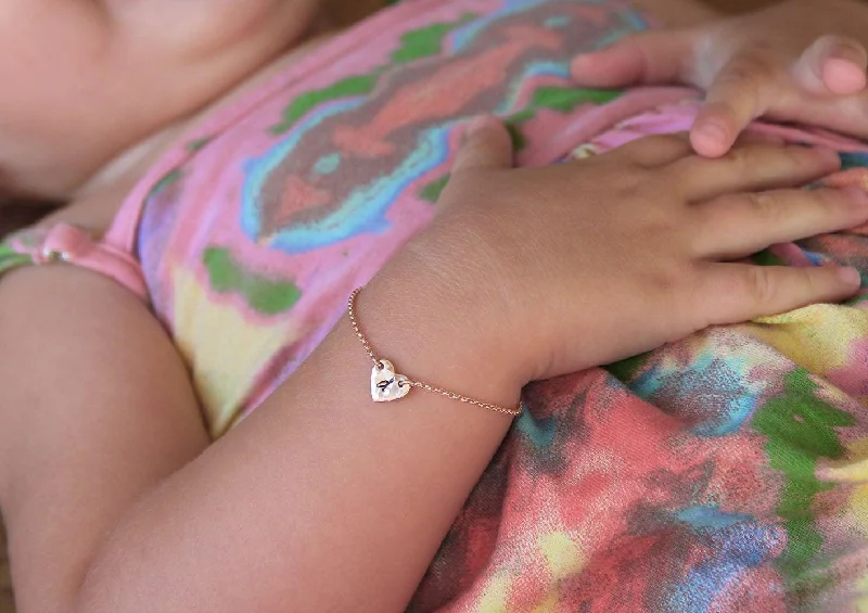 Don't Miss Out On Jaw-Dropping Jewelry Discounts Infant Baby Bracelet, Rose Gold Filled Heart Bracelet Don't Miss Out On Jaw-Dropping Jewelry Discounts Infant Baby Bracelet, Rose Gold Filled Heart Bracelet