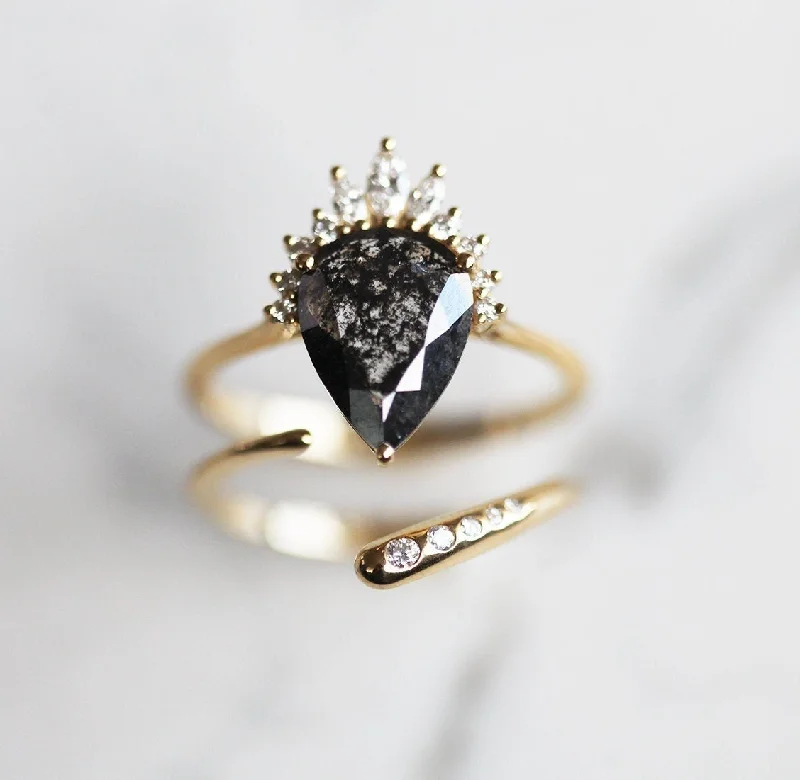 Affordable Elegance – Premium Jewelry At Special Prices Payton Salt Pepper Diamond Ring Set Affordable Elegance – Premium Jewelry At Special Prices Payton Salt Pepper Diamond Ring Set