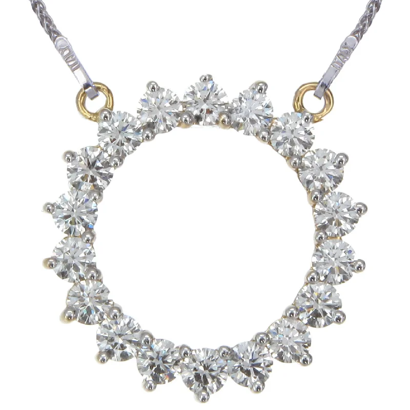 Special Sale On Handcrafted Jewelry – Shop Today 1 cttw Diamond Pendant, Diamond Circle Pendant Necklace for Women in 18K Yellow Gold with 18 Inch Chain, Prong Setting Special Sale On Handcrafted Jewelry – Shop Today 1 cttw Diamond Pendant, Diamond Circle Pendant Necklace for Women in 18K Yellow Gold with 18 Inch Chain, Prong Setting