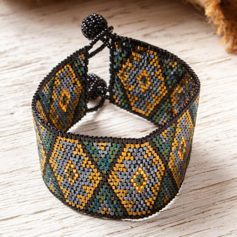 Trending Jewelry Now At Unbeatable Prices Blessed Rain and Protection Huichol Blessing Sage Green & Iridescent Grey Bead Bracelet Trending Jewelry Now At Unbeatable Prices Blessed Rain and Protection Huichol Blessing Sage Green & Iridescent Grey Bead Bracelet