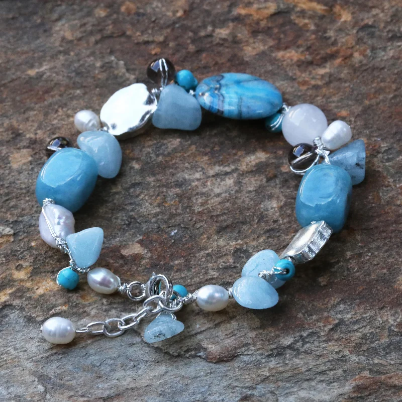 Elegant Jewelry Styles At Budget-Friendly Prices Blue Islands Beaded Bracelet