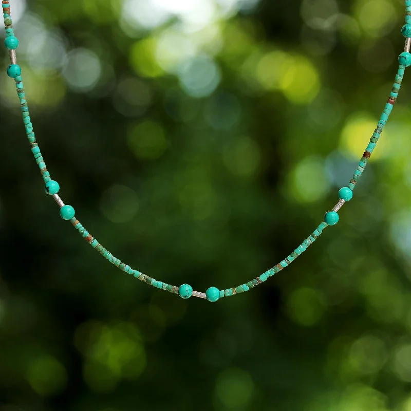 Breathtaking Jewelry At Limited-Time Savings Blue Islands Reconstituted Turquoise Beaded Necklace Breathtaking Jewelry At Limited-Time Savings Blue Islands Reconstituted Turquoise Beaded Necklace