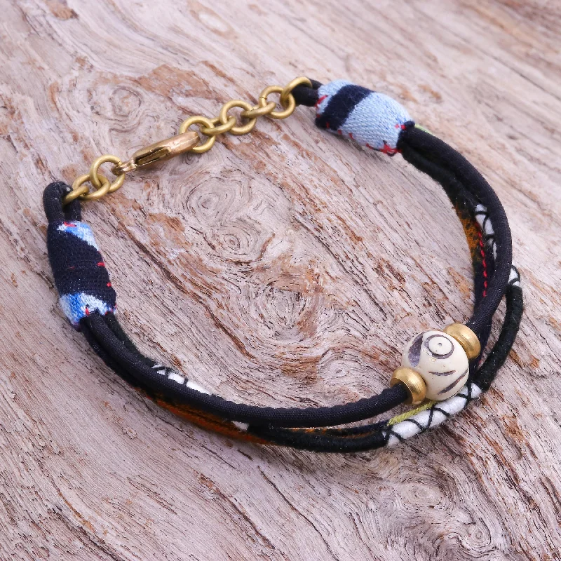 Luxury Jewelry Without The Luxury Price Tag Boho Love Bohemian Cotton Beaded Strand Bracelet from Thailand Luxury Jewelry Without The Luxury Price Tag Boho Love Bohemian Cotton Beaded Strand Bracelet from Thailand