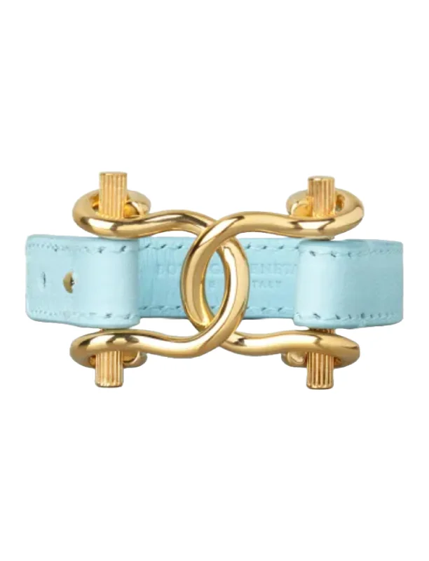 Fashion-Forward Jewelry At Exclusive Discounts Bottega Veneta Gold-Plated Sterling Silver And Nappa Lambskin Bracelet Fashion-Forward Jewelry At Exclusive Discounts Bottega Veneta Gold-Plated Sterling Silver And Nappa Lambskin Bracelet