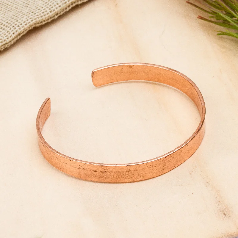 Fashion-Forward Jewelry At Incredible Prices Brilliant Gleam High-Polish Copper Cuff Bracelet from Mexico Fashion-Forward Jewelry At Incredible Prices Brilliant Gleam High-Polish Copper Cuff Bracelet from Mexico