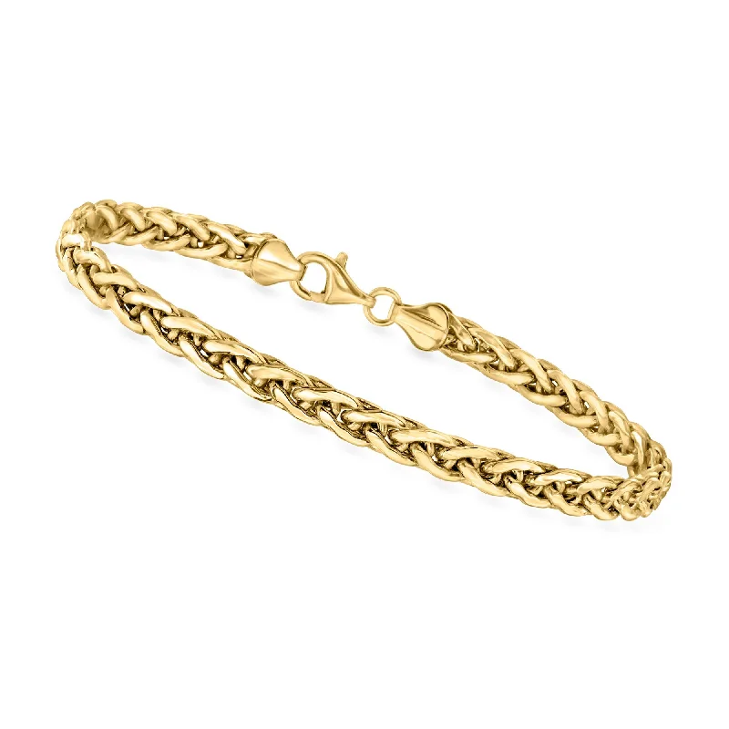 Exclusive Gemstone Jewelry Markdowns – Shop Now Canaria 10kt Yellow Gold Wheat-Chain Bracelet Exclusive Gemstone Jewelry Markdowns – Shop Now Canaria 10kt Yellow Gold Wheat-Chain Bracelet