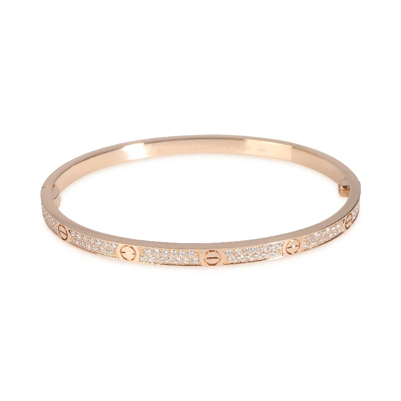 Affordable Luxury Jewelry For Every Occasion Cartier Love Bracelet in 18k Rose Gold 0.95 CTW Affordable Luxury Jewelry For Every Occasion Cartier Love Bracelet in 18k Rose Gold 0.95 CTW
