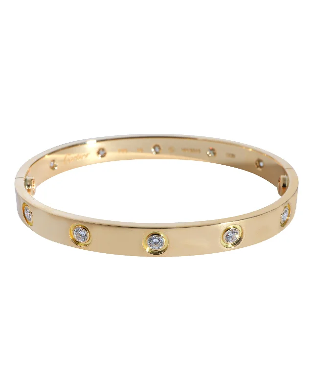 Celebrate With Sparkle – Jewelry Sale Now Live Cartier Love Diamond Bracelet in 18K Yellow Gold 0.96 CTW Celebrate With Sparkle – Jewelry Sale Now Live Cartier Love Diamond Bracelet in 18K Yellow Gold 0.96 CTW