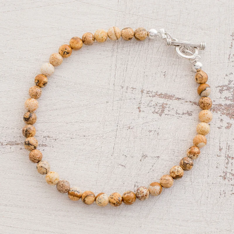 Unmissable Deals On Handmade Jewelry Collections Earthen Globes Jasper Beaded Bracelet from Guatemala Unmissable Deals On Handmade Jewelry Collections Earthen Globes Jasper Beaded Bracelet from Guatemala