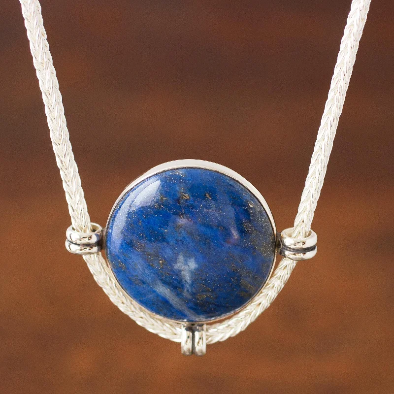 Buy More, Save More On Stunning Jewelry Designs Essence of Time Peruvian Sterling Silver Pendant Necklace with Lapis Lazuli Buy More, Save More On Stunning Jewelry Designs Essence of Time Peruvian Sterling Silver Pendant Necklace with Lapis Lazuli