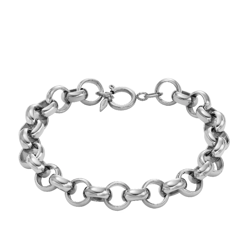 Flash Sale On Stunning Jewelry – Don't Miss Out Fossil Women's Archival Bold Links Stainless Steel Chain Bracelet Flash Sale On Stunning Jewelry – Don't Miss Out Fossil Women's Archival Bold Links Stainless Steel Chain Bracelet