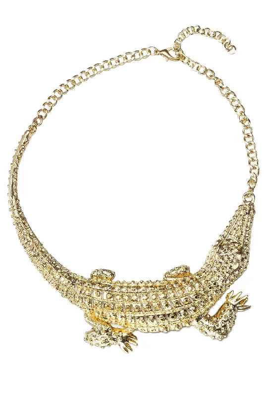 Timeless Elegance At Unbelievable Discounts Gator Necklace