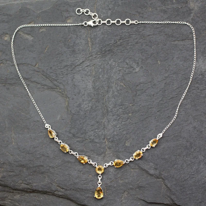 Flash Sale On Stunning Jewelry – Limited Stock Available Golden Princess Fair Trade Handmade Citrine and 925 Silver Y Necklace Flash Sale On Stunning Jewelry – Limited Stock Available Golden Princess Fair Trade Handmade Citrine and 925 Silver Y Necklace
