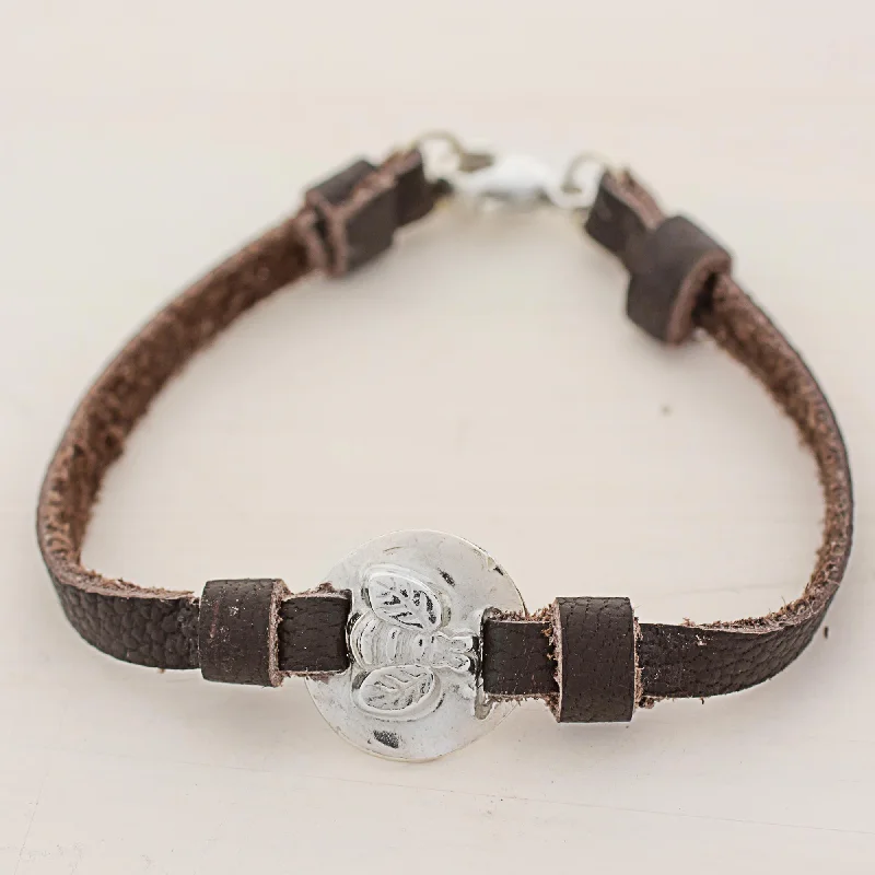 Seasonal Jewelry Deals – Elevate Your Style Good Luck Bumblebee Silver & Leather Bracelet Seasonal Jewelry Deals – Elevate Your Style Good Luck Bumblebee Silver & Leather Bracelet