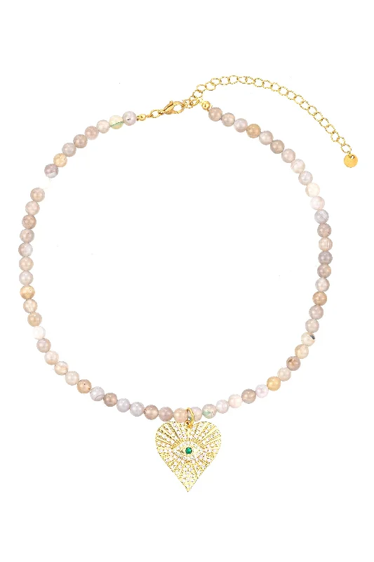 Stunning Jewelry At Even More Stunning Prices Harlow Eye Heart Necklace