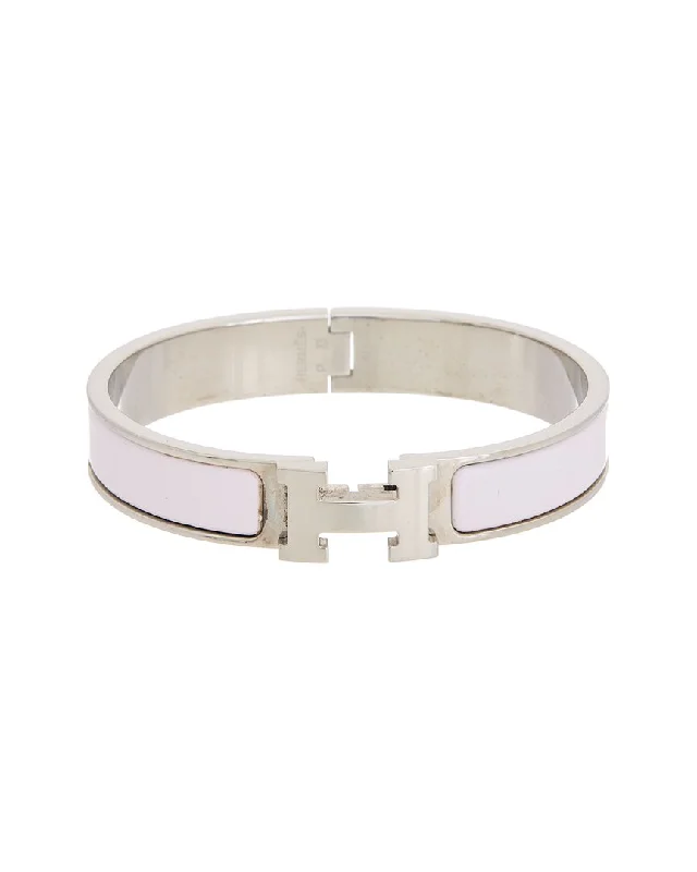 Exclusive Jewelry Offers – Sparkle For Less Hermes Palladium Clic Clac H Bangle (Authentic Pre-Owned) Exclusive Jewelry Offers – Sparkle For Less Hermes Palladium Clic Clac H Bangle (Authentic Pre-Owned)