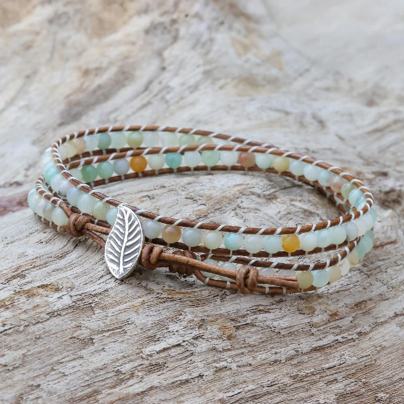Make Every Moment Shine – Jewelry Discounts Available Hill Tribe Dew in Brown Natural Quartz Beaded Wrap Bracelet in Brown from Thailand Make Every Moment Shine – Jewelry Discounts Available Hill Tribe Dew in Brown Natural Quartz Beaded Wrap Bracelet in Brown from Thailand