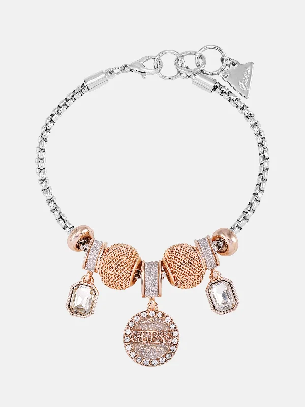 Exclusive Jewelry Sale – Shine For Less Mixed-Tone Logo Bracelet Box Set