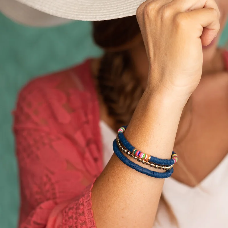 The Ultimate Jewelry Sale – Exclusive Styles At Great Prices Navy Bracelet Stack