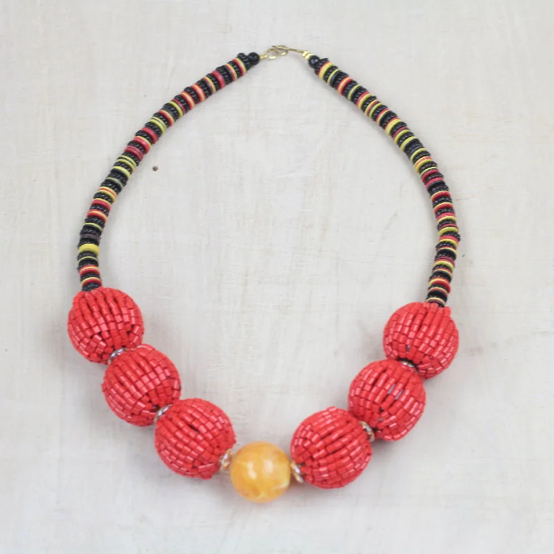 Accessorize For Less – Luxury Jewelry At Affordable Prices Omalicha Recycled Glass and Plastic Beaded Pendant Necklace Accessorize For Less – Luxury Jewelry At Affordable Prices Omalicha Recycled Glass and Plastic Beaded Pendant Necklace