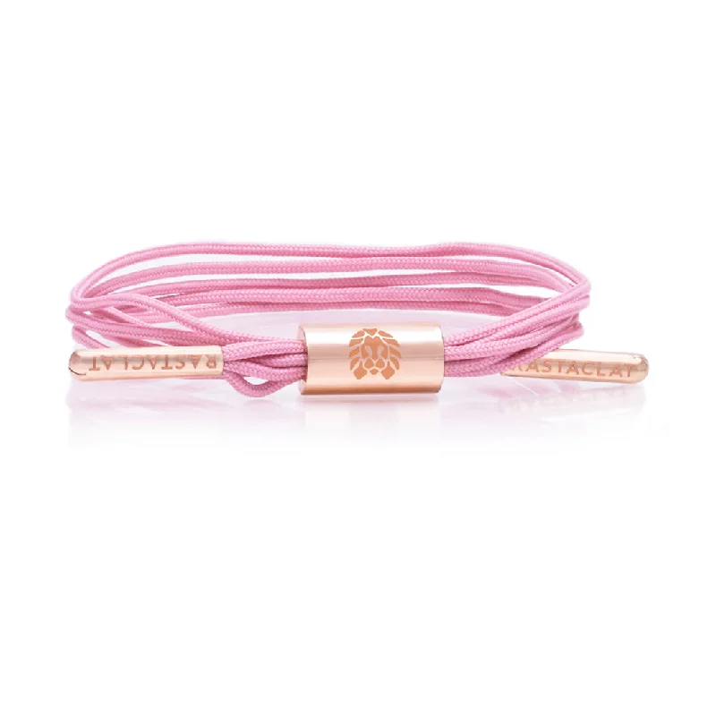 Handcrafted Beauty At Affordable Prices Rastaclat Original Hand Assembled Pink Tina Multi Lace Women's Adjustable Bracelet