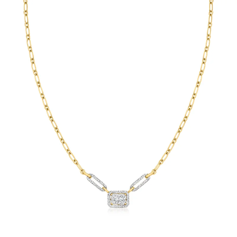 Exclusive Jewelry Sale – Grab Timeless Pieces Now Ross-Simons Diamond Cluster Necklace in 18kt Gold Over Sterling Exclusive Jewelry Sale – Grab Timeless Pieces Now Ross-Simons Diamond Cluster Necklace in 18kt Gold Over Sterling