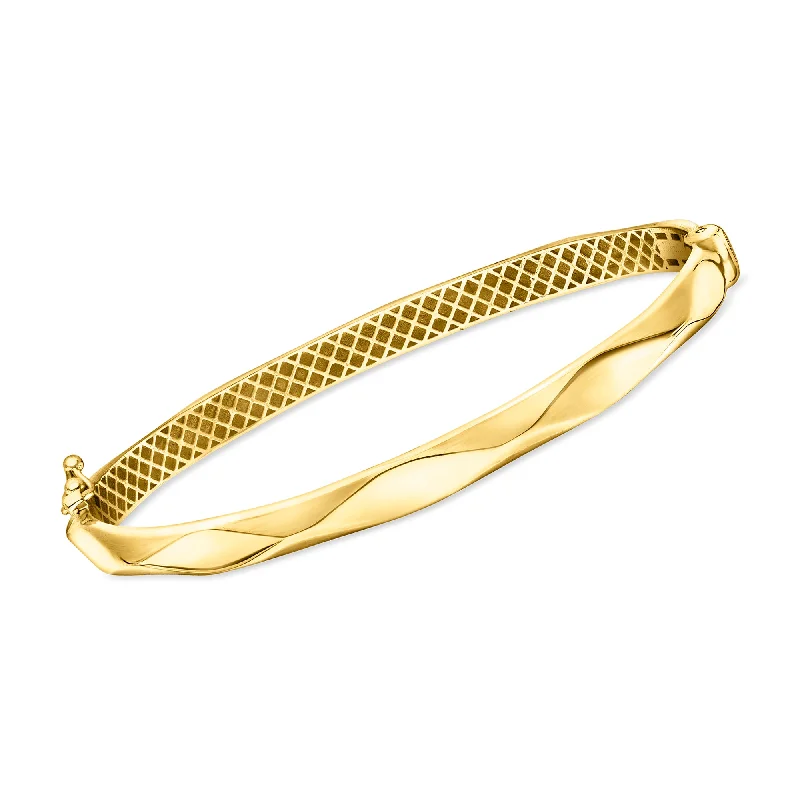 Once-A-Year Jewelry Deals – Shop Before They’Re Gone RS Pure by Ross-Simons 18kt Gold Vermeil Geometric Bangle Bracelet Once-A-Year Jewelry Deals – Shop Before They’Re Gone RS Pure by Ross-Simons 18kt Gold Vermeil Geometric Bangle Bracelet