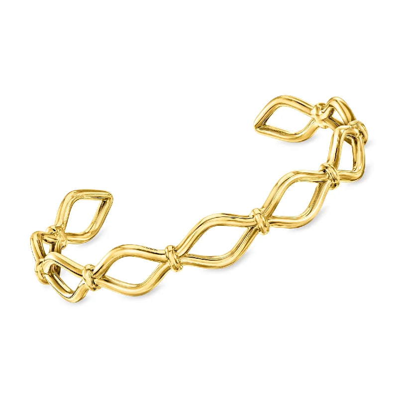 Shine Without Limits – Jewelry Sale Happening Now RS Pure by Ross-Simons 18kt Gold Vermeil Open-Loop Cuff Bracelet Shine Without Limits – Jewelry Sale Happening Now RS Pure by Ross-Simons 18kt Gold Vermeil Open-Loop Cuff Bracelet