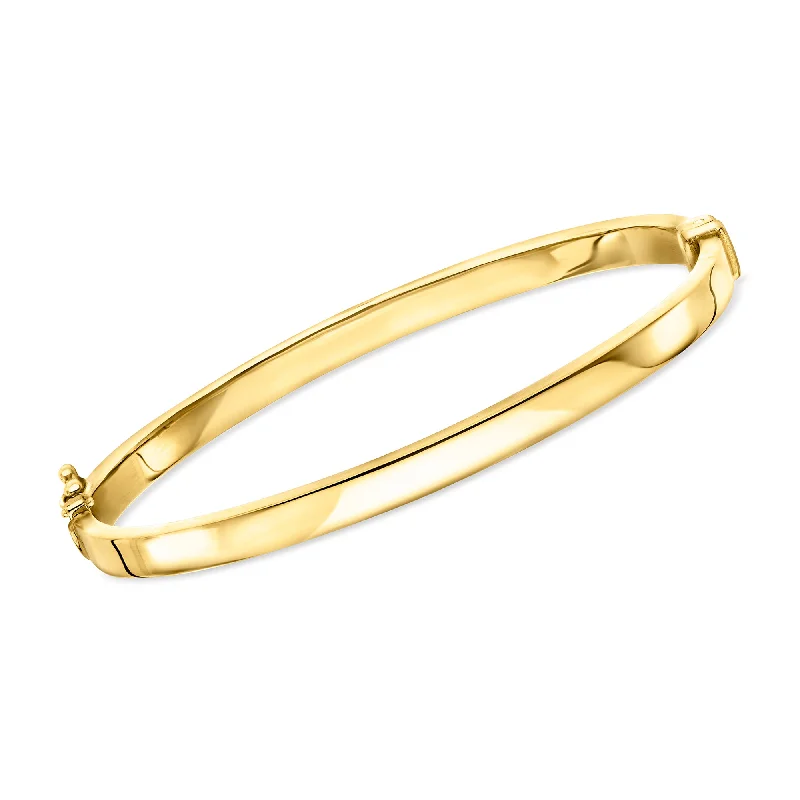 Limited-Time Jewelry Discounts – Shine Without The Splurge RS Pure by Ross-Simons 18kt Gold Vermeil Polished Bangle Bracelet Limited-Time Jewelry Discounts – Shine Without The Splurge RS Pure by Ross-Simons 18kt Gold Vermeil Polished Bangle Bracelet
