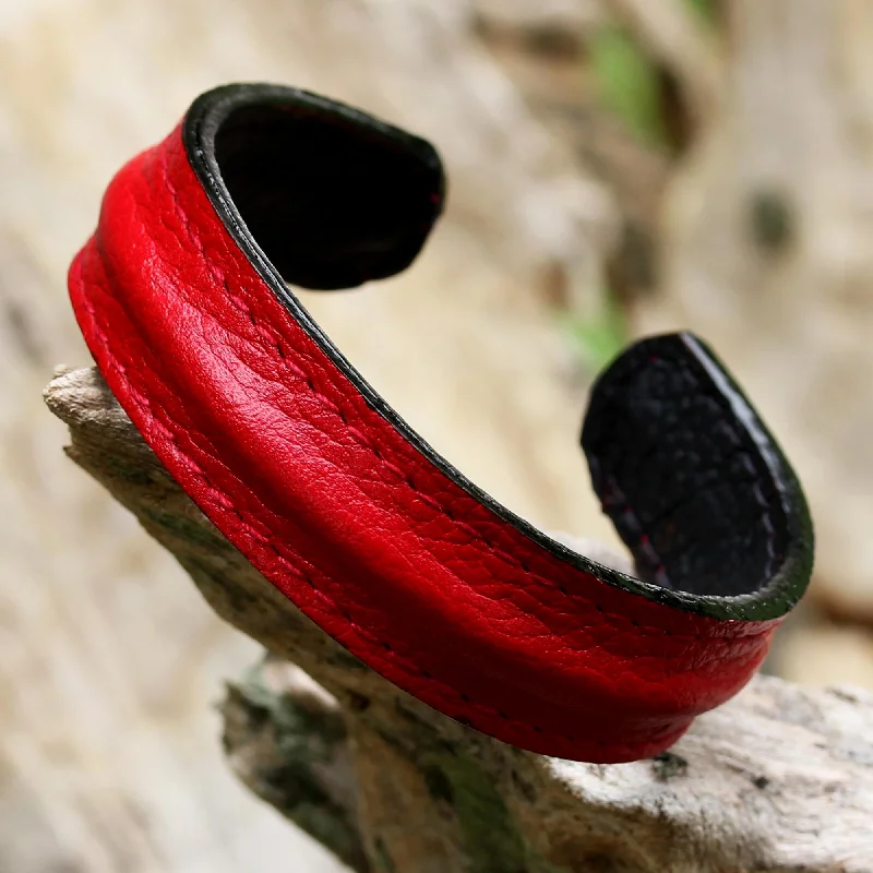 Bestselling Jewelry At Special Promotional Rates Simply Red Leather Bracelet